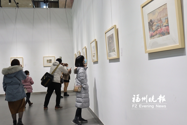 吳啟瑤美術作品展在福清開幕 將持續到2月28日