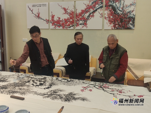 紀(jì)念“二七”烈士專場書畫筆會(huì)舉辦 20多位書畫家揮毫