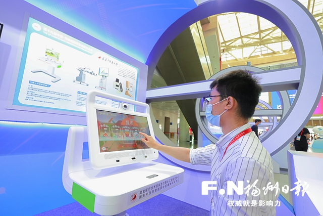福州大學城多所高校組團亮相海創會創新成果展