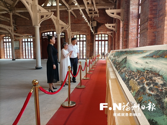 《夢起馬江》船政長卷首展