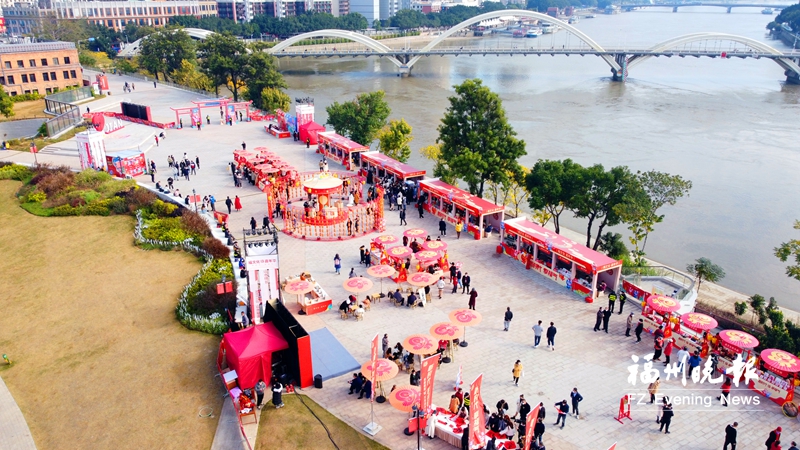 國內首個福文化主題街區在閩江之心開街