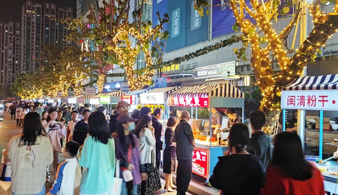 藏不住了！ 臺(tái)江區(qū)義洲“福見(jiàn)夜市”火了