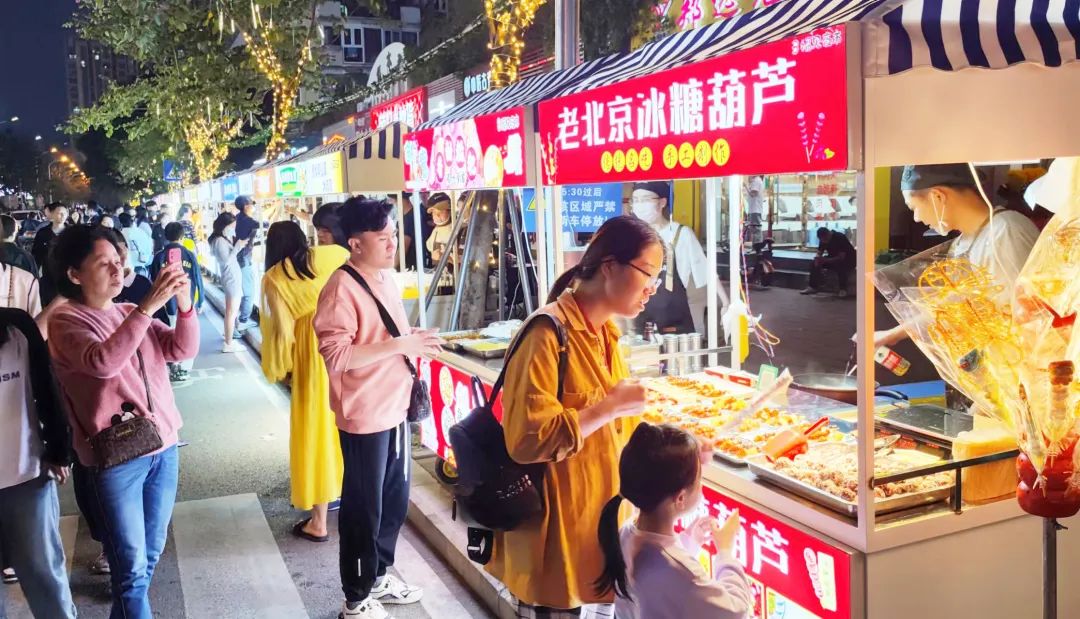 藏不住了！ 臺(tái)江區(qū)義洲“福見(jiàn)夜市”火了