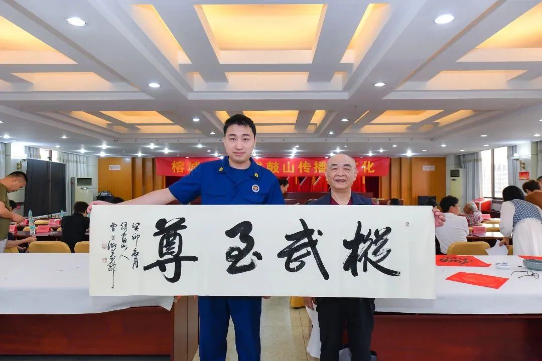 送“福”啦！“榕城十老”走進晉安傳播“福”文化
