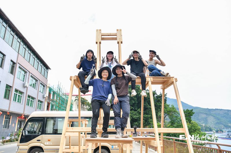 海峽兩岸大學生實體建構大賽落幕 銘傳大學作品《山岳之渝》摘得金獎