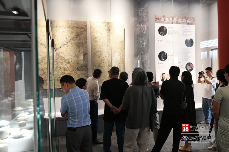 “乘物游心”漆藝與修造藝術聯展在南公園開展