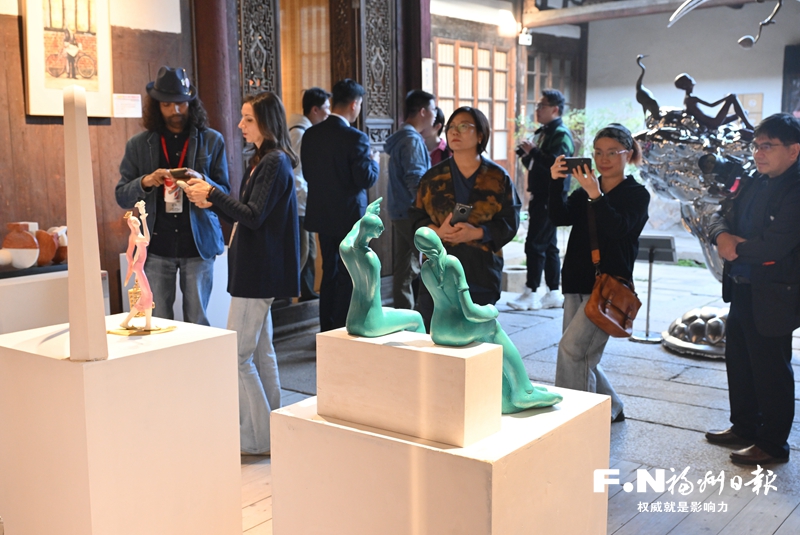 “絲路溯源”福文化與海絲之路國際藝術展開幕