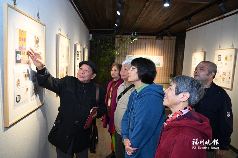 年味郵票藝術(shù)展開展 展出中國第一套郵票《大龍》等珍貴郵品