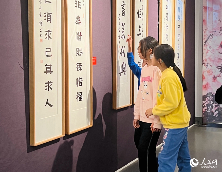 福州古厝里的“書法展”接地氣聚人氣！