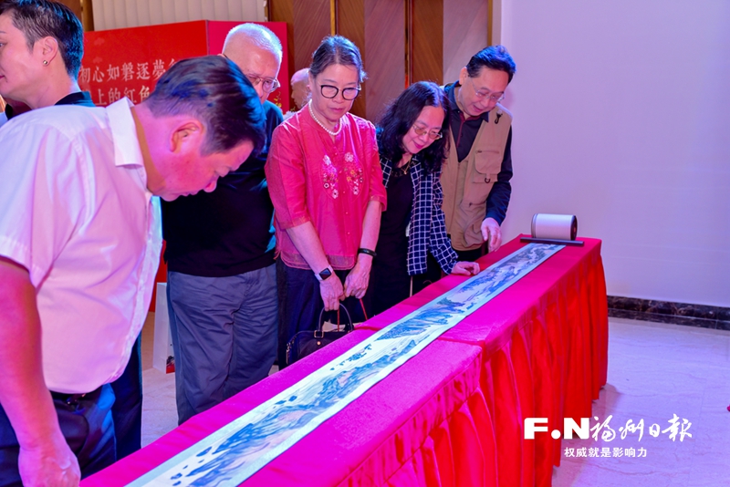 《長江萬里圖》唯一復制件落藏福州