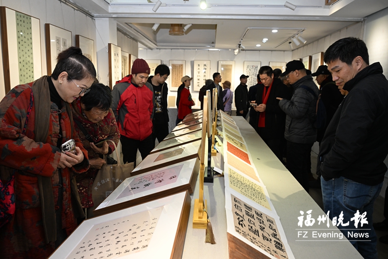 來三坊七巷 可看閩都十銳書法展