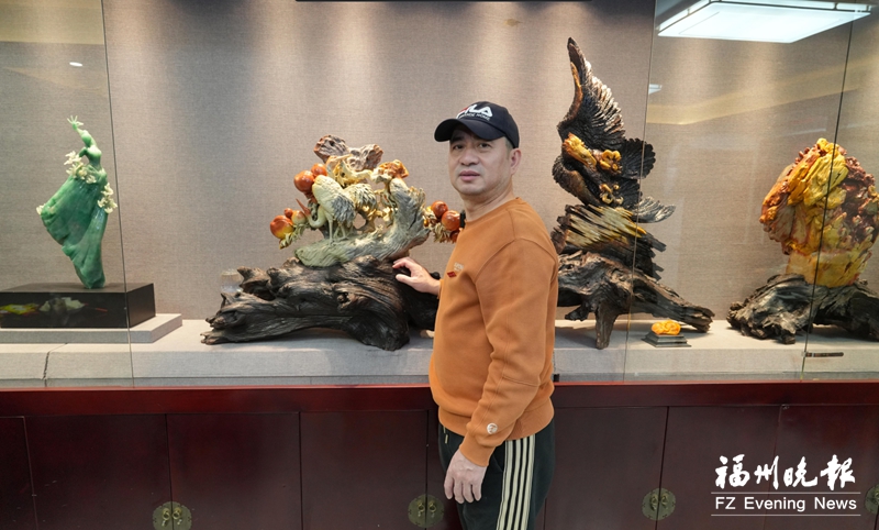 賴慶光：眼高手不低 石雕“活”起來