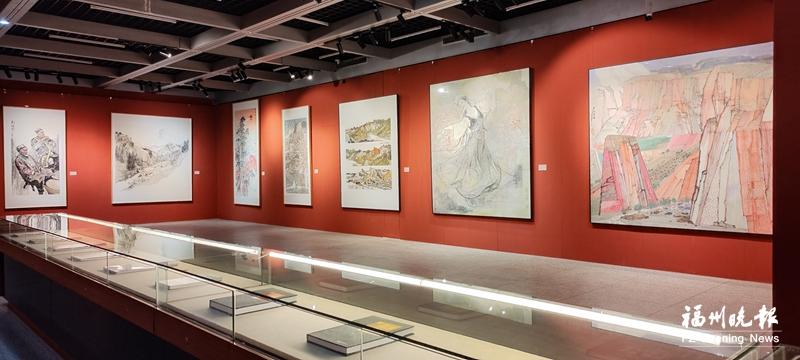 絲綢之路寫生創作展開展