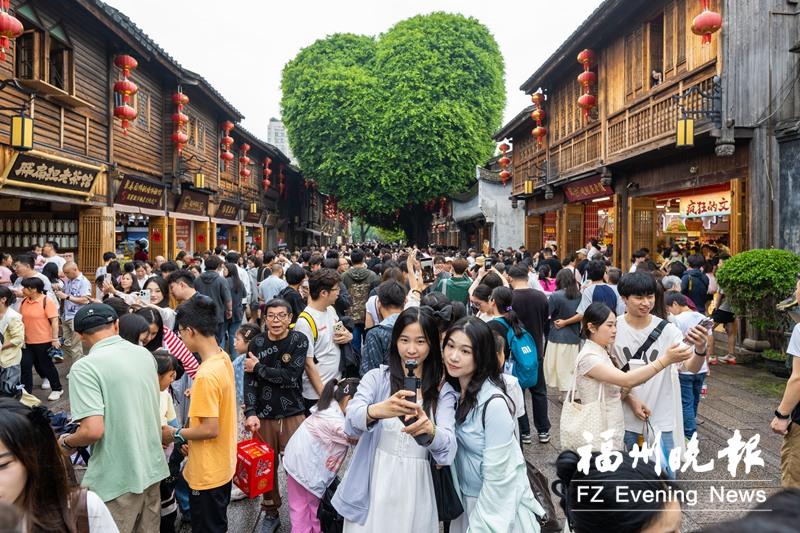 福州三坊七巷客流量創歷史同期新高