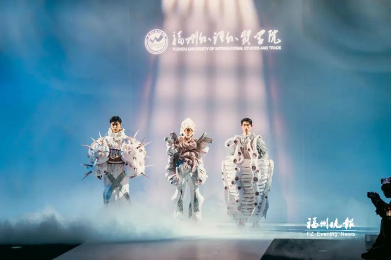 福州學生服裝設計作品獲央視報道：走上國際秀場 展示“國潮”風