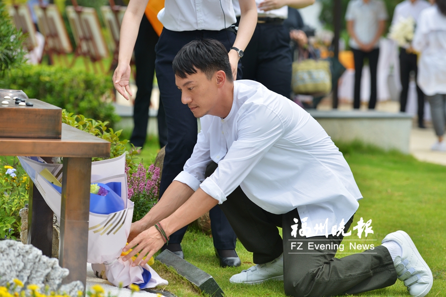 金馬影帝張震：來福州就是有福氣！